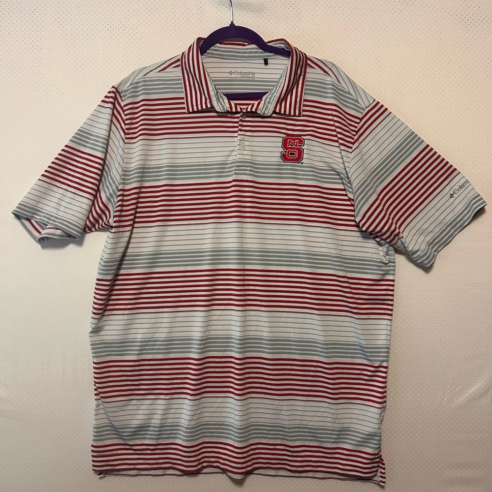 NC State Columbia Golf Polo